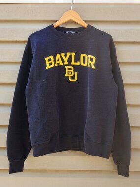 Vintage Champion Baylor University Crewneck Sweatshirt Mens Size Medium